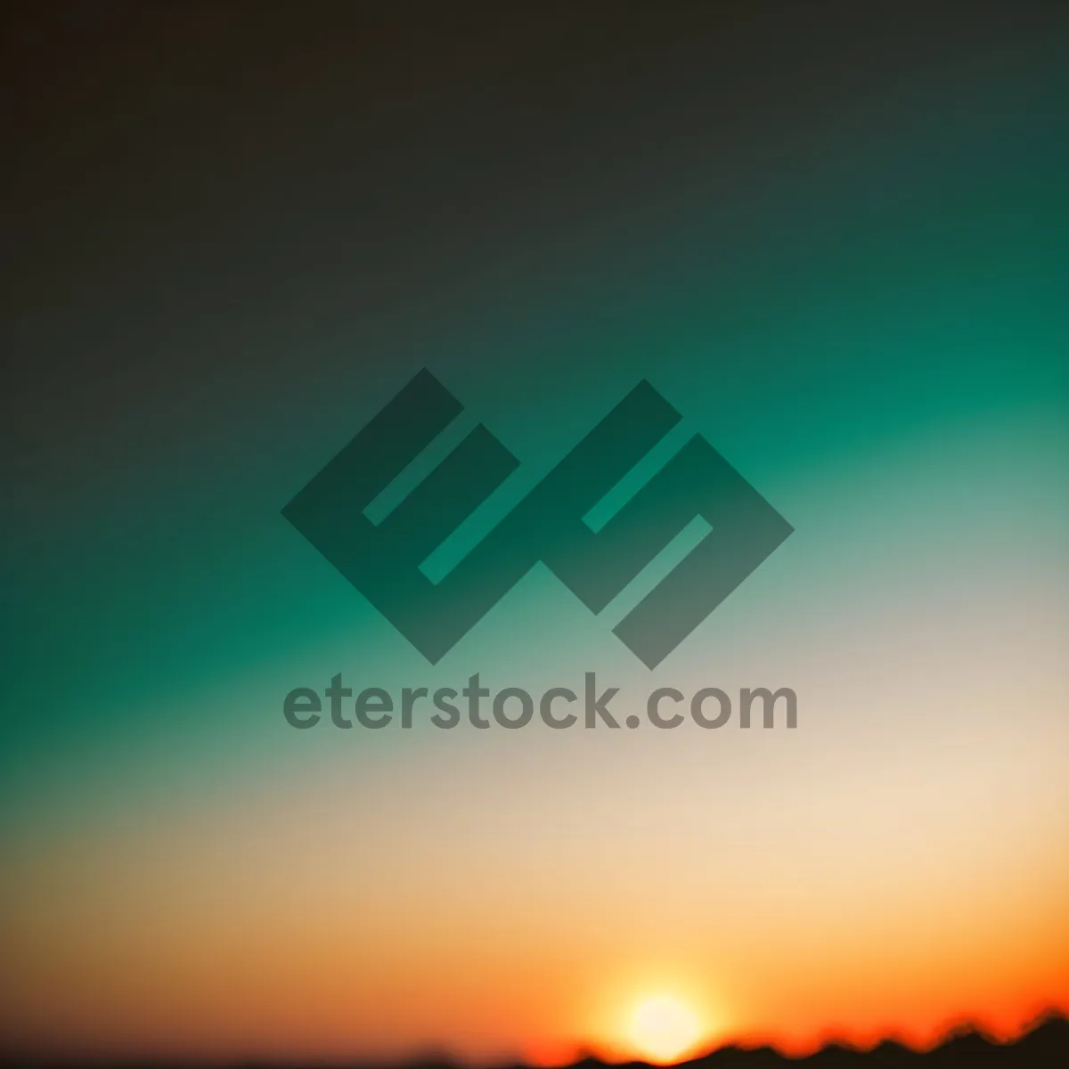 Picture of Vibrant Summer Sky with Clouds