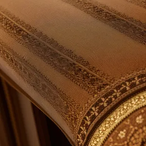 Exquisite Arabesque Stucco Upholstery: Intricate Pattern, Delicate Lace, and Textured Art