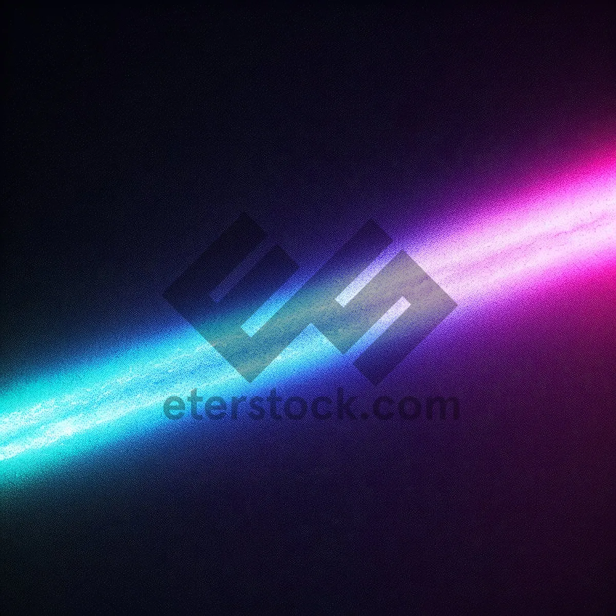 Picture of Digital Nematode Laser Glow: Abstract Energy Fractal Design