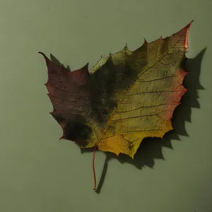 Autumn Foliage: Vibrant Leaves on Maple Tree