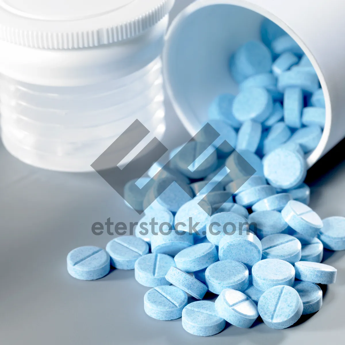 Picture of 3D sphere design for prescription drug concept.