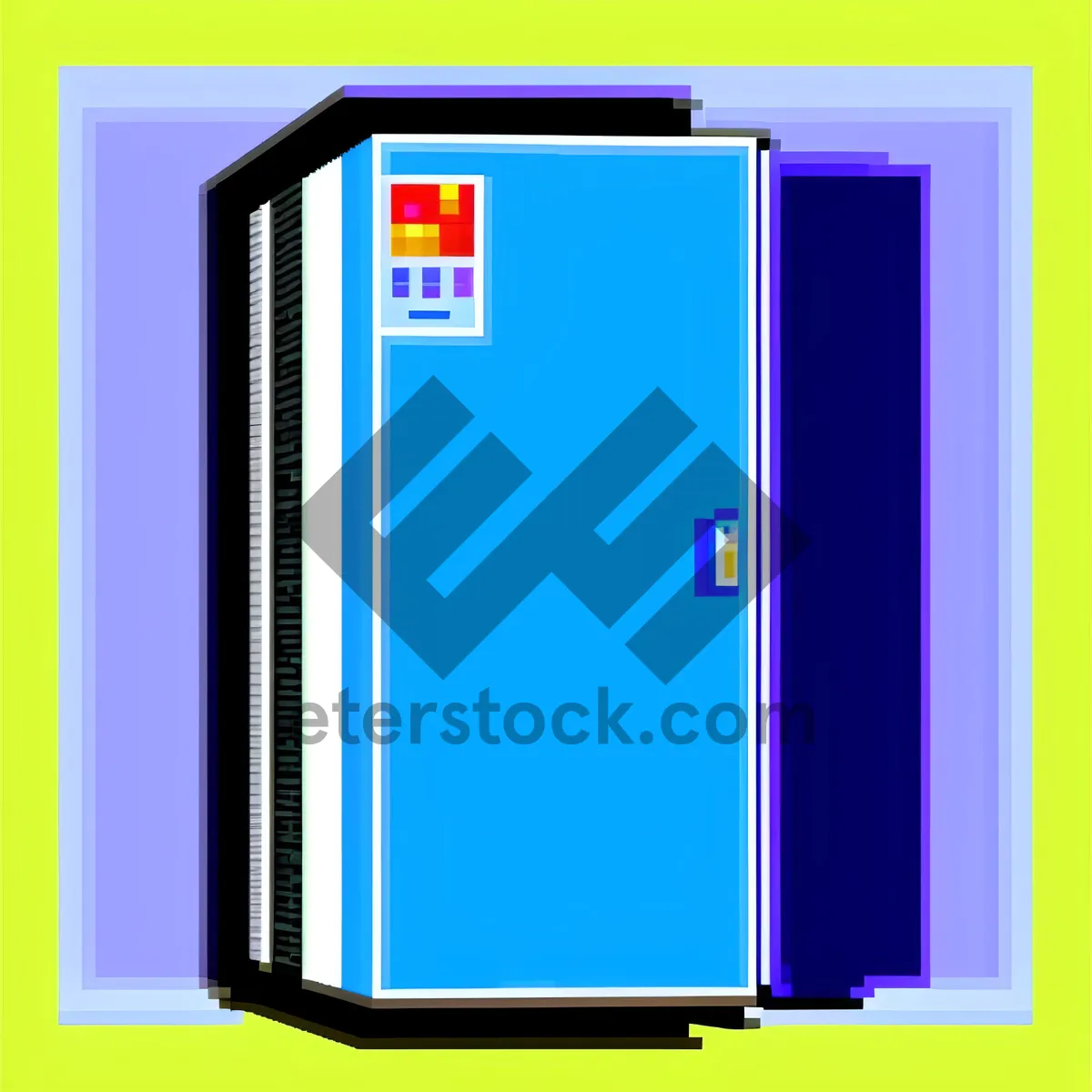 Picture of Notebook - Business Computer Display Icon