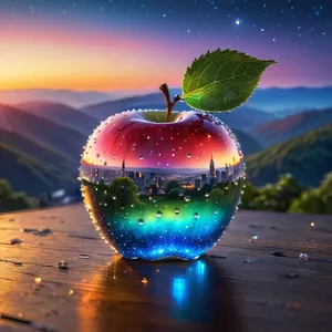 Red Delicious Apple Holiday Fruit Festive