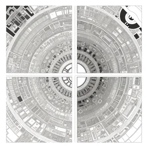 Nostalgic Navigation: Vintage Magnetic Compass and Slide Rule