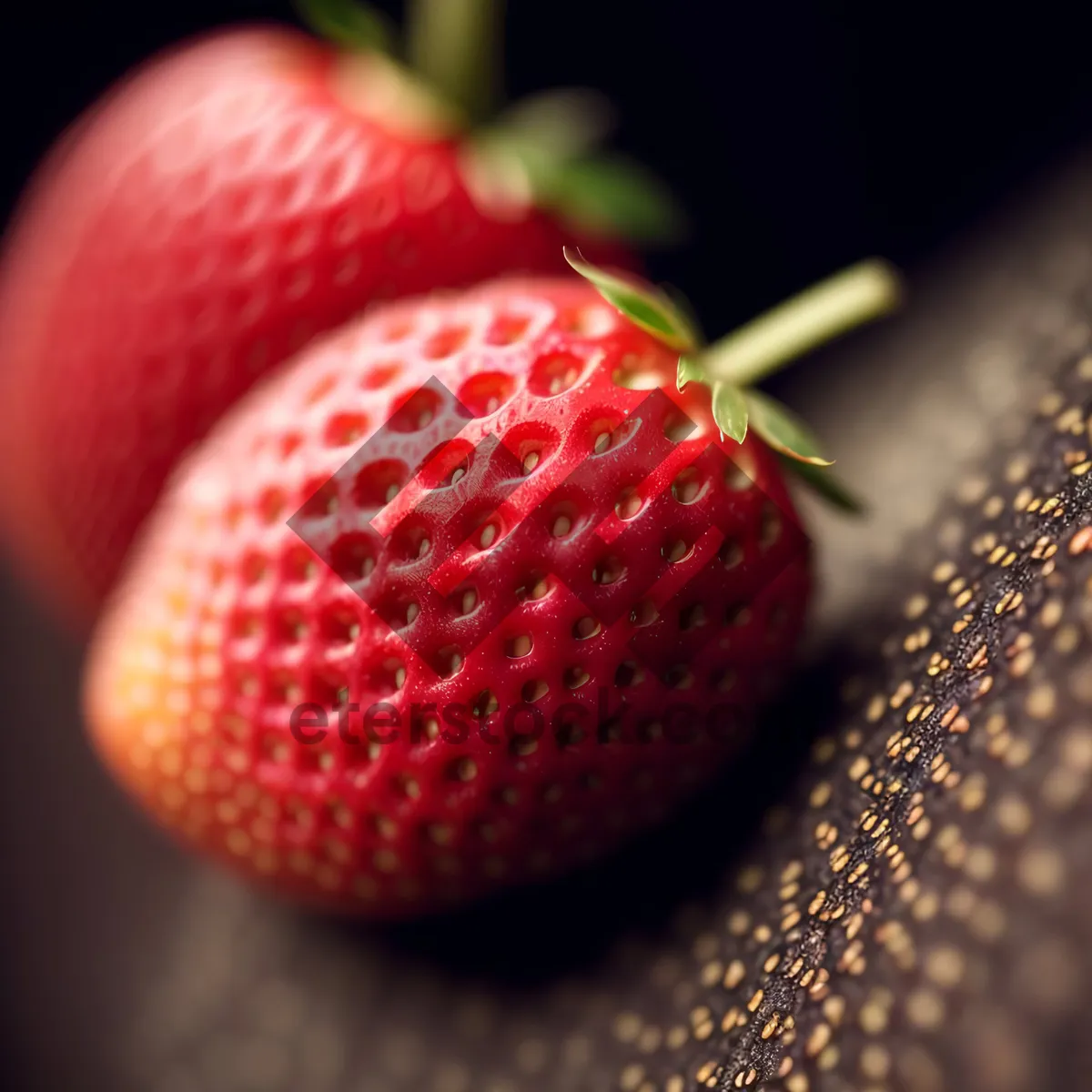 Picture of Vibrant Refreshment: Juicy Organic Strawberry Snack