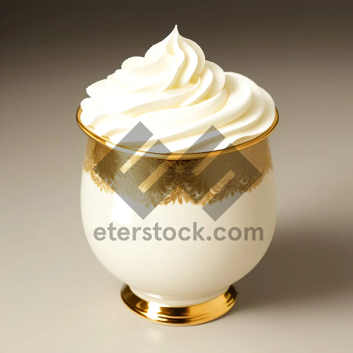 Picture of Delicious Creamy Chocolate Vanilla Cupcake