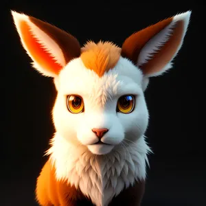 Furry Friend with Cute Ears: Adorable Kitty