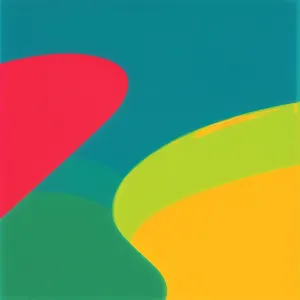 Iconic Graphic Art Symbol in Relief Design