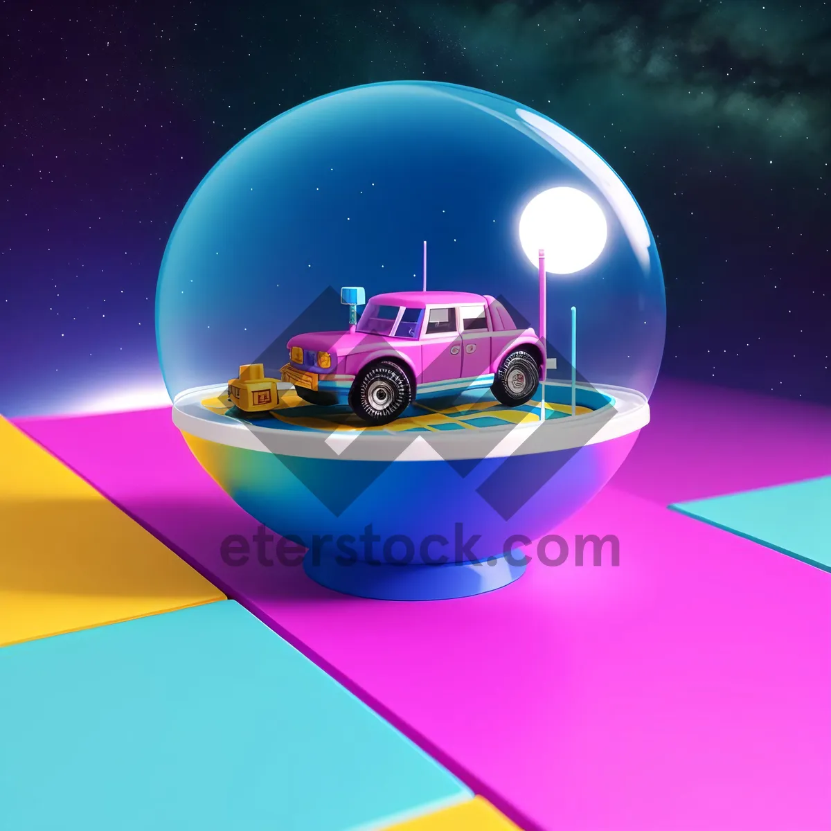Picture of Global Earth Icon - 3D Design