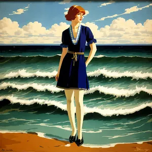 Sun-Kissed Beach Fun in Stylish Beachwear