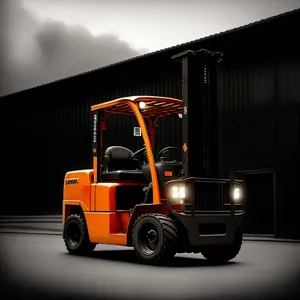 Industrial Transport: Forklift - Heavy Duty Cargo Delivery Truck