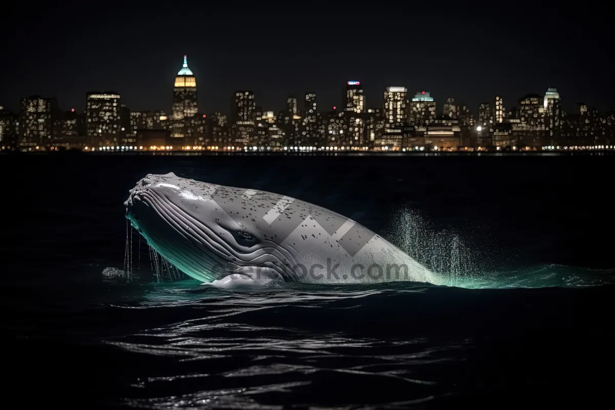 Picture of Scenic cityscape with vessels, ocean view.