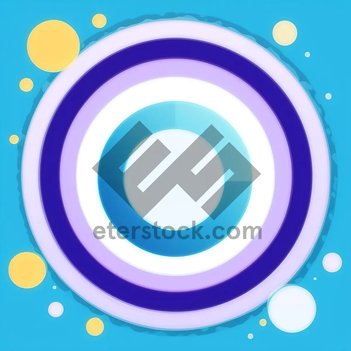 Picture of Shiny Circle Graphic Design Element.