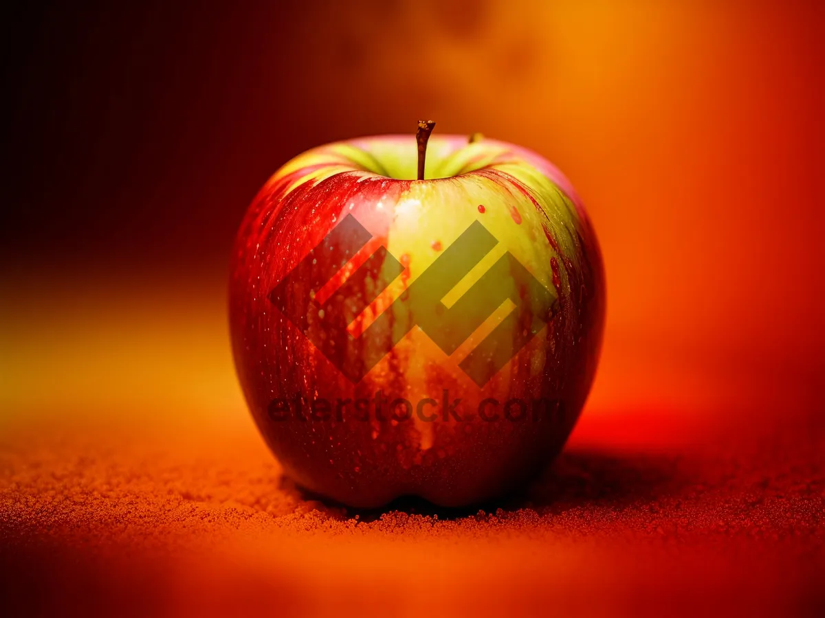 Picture of Fresh and Healthy Apple Snack.