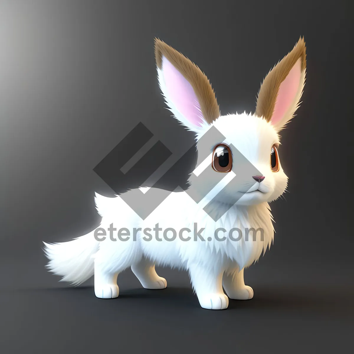 Picture of Fluffy Bunny Ears - Adorable Easter Pet