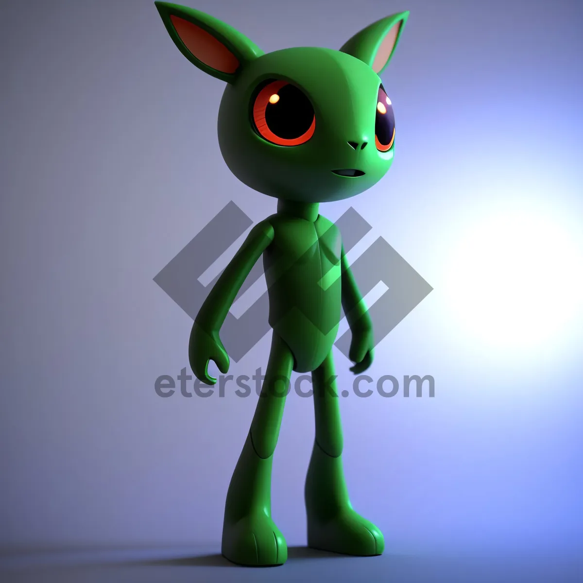 Picture of 3D Cartoon Business Success Puppet