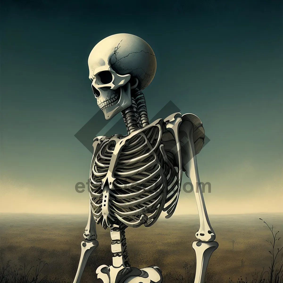 Picture of Scary Golfer: Anatomy of the Skeleton Swing