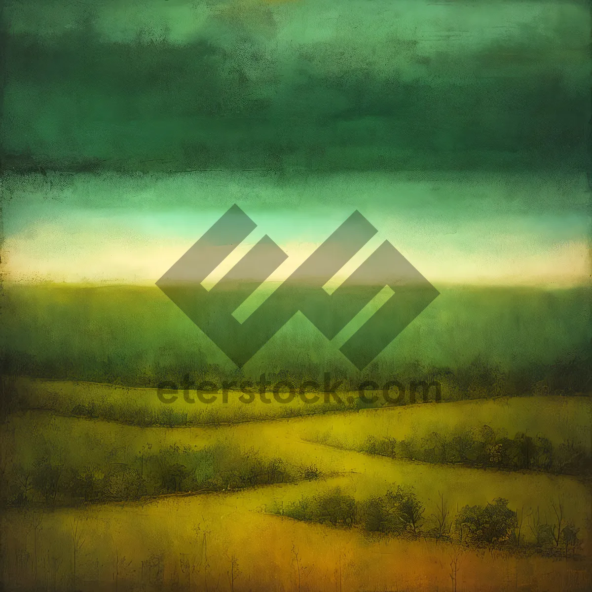 Picture of Vintage Grunge Acrylic Texture Art