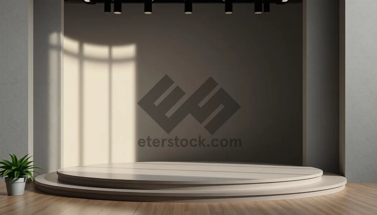 Picture of Abstract Fractal Light Wave Design