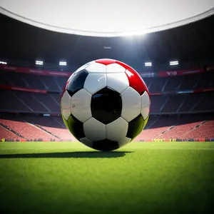 Soccer Match: Nation's Patriotic Goal Kick!