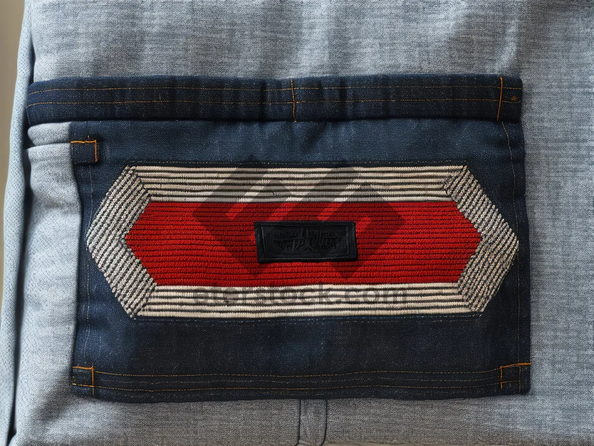 Picture of Casual denim jeans with stitched back pocket detail.