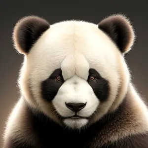 Adorable Giant Panda Bear in China's Wildlife