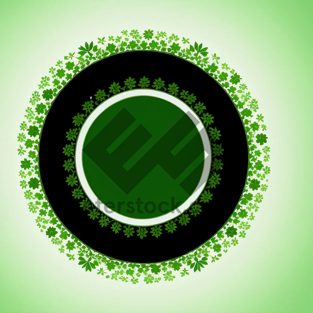 Picture of Graphic Gear Circle Art: Round Symbol Decoration