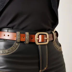 Stylish Leather Buckle Bag for Fashionable Jeans
