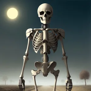 Gothic 3D Skeleton: Anatomy of Death