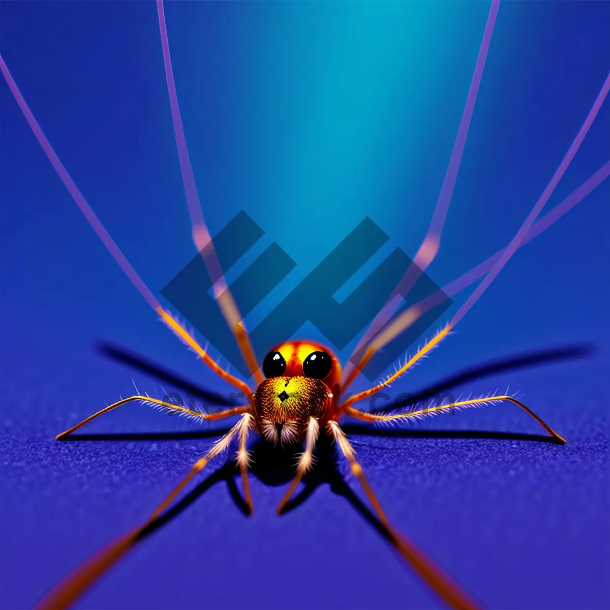 Picture of Arachnid Design: Intricate Spider Web Art