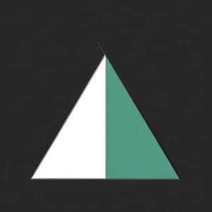 Symbolic Pyramid Triangle Graphic Icon