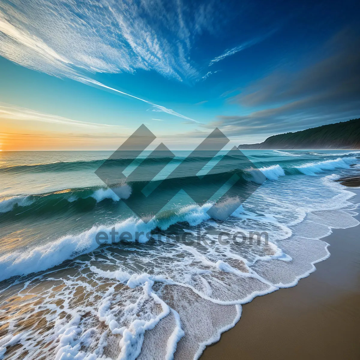 Picture of Sun-kissed Coastal Paradise