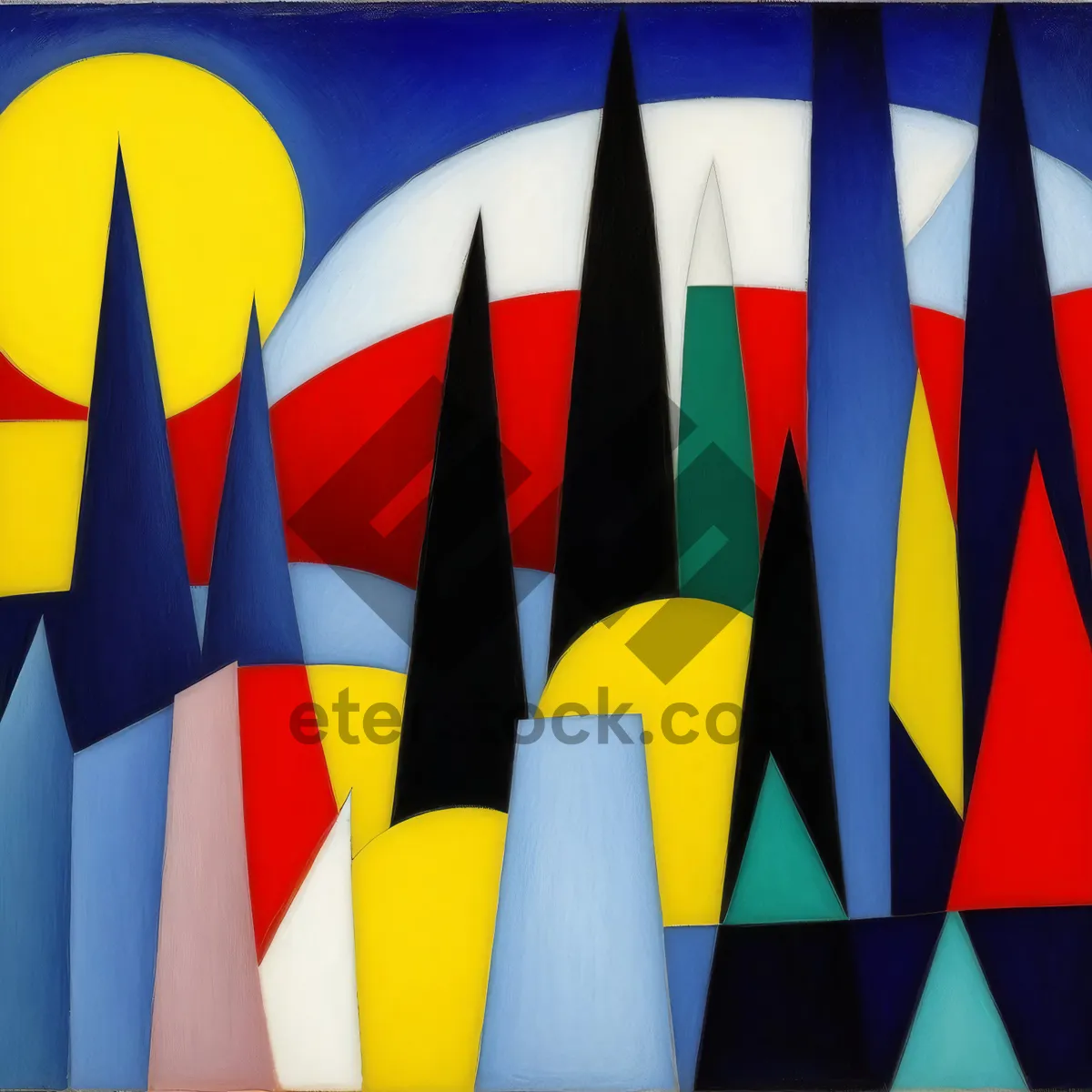 Picture of English flag waving in the breeze