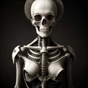 Human Skull - Anatomical Skeleton in 3D