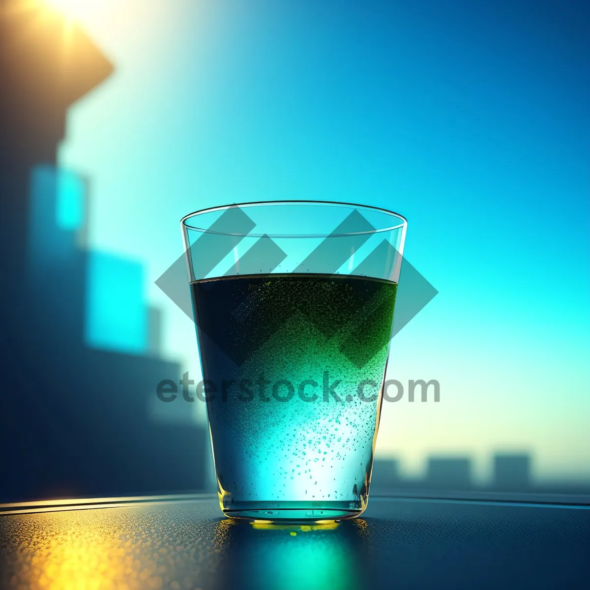 Picture of Golden Celebration Refreshment in a Glass