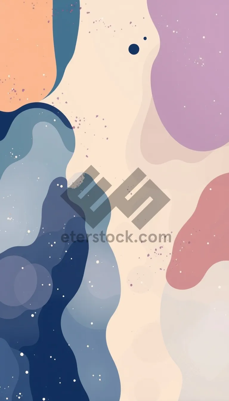 Picture of Snowy starry holiday card design wallpaper