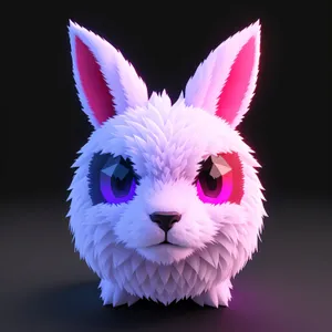 Funny Bunny: Fluffy and Adorable Easter Pet