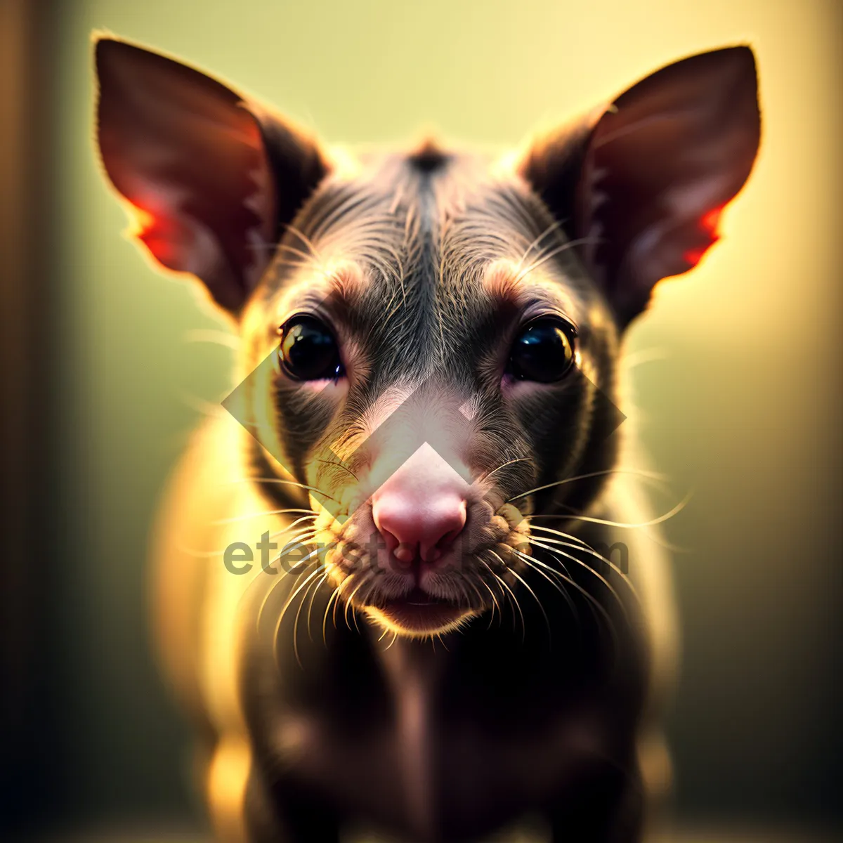 Picture of Cute Chihuahua Puppy with Adorable Brown Eyes