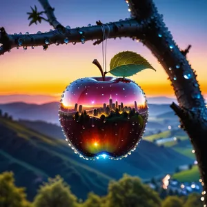 Delicious Holiday Snack under the Sky