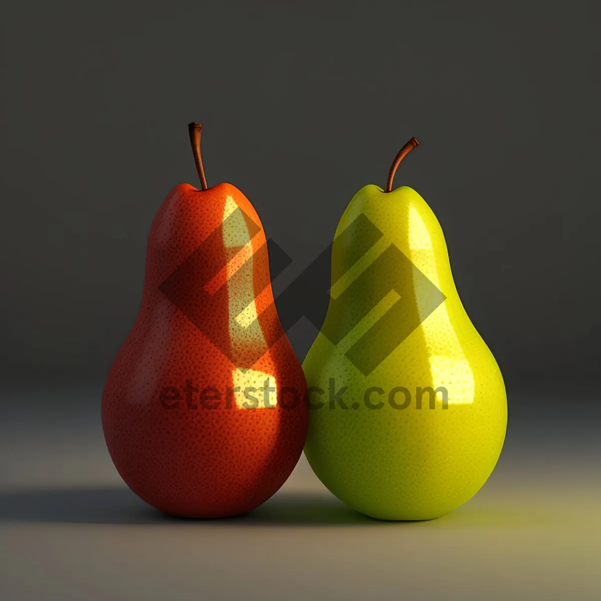 Picture of Ripe and Juicy Organic Pear: Sweet and Healthy