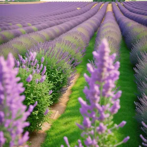 Lavender Field Bliss - Fragrant Botanical Delight
