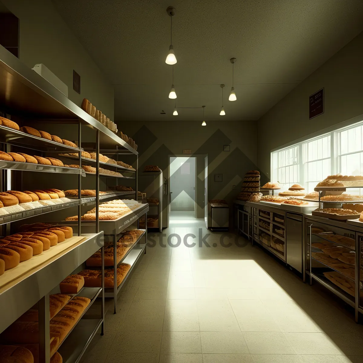 Picture of Modern Furniture in a Luxury Home Library