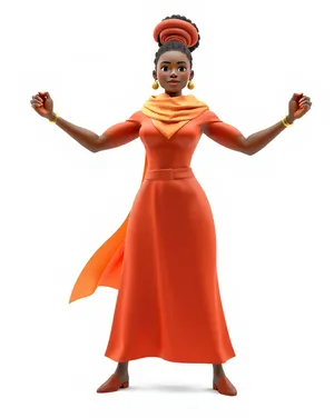 Dancer in elegant cape costume performing flamenco