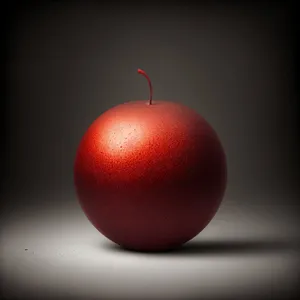 Fresh and Juicy Red Delicious Apple