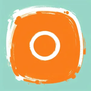 Web 3D Circle Icon Button