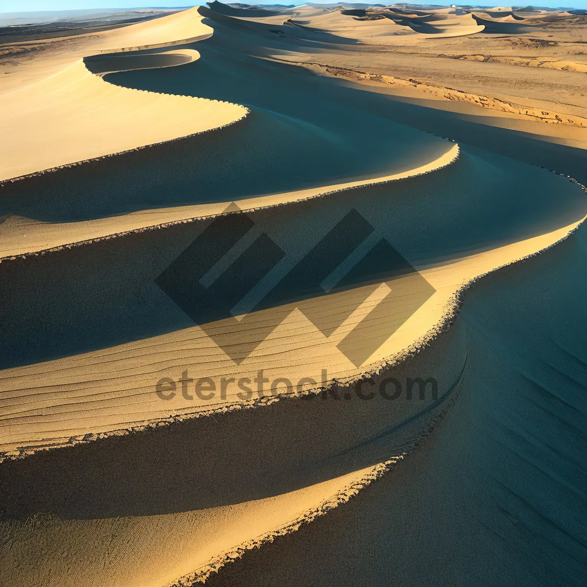 Picture of Serenity at Sunset: Majestic Dune Landscape