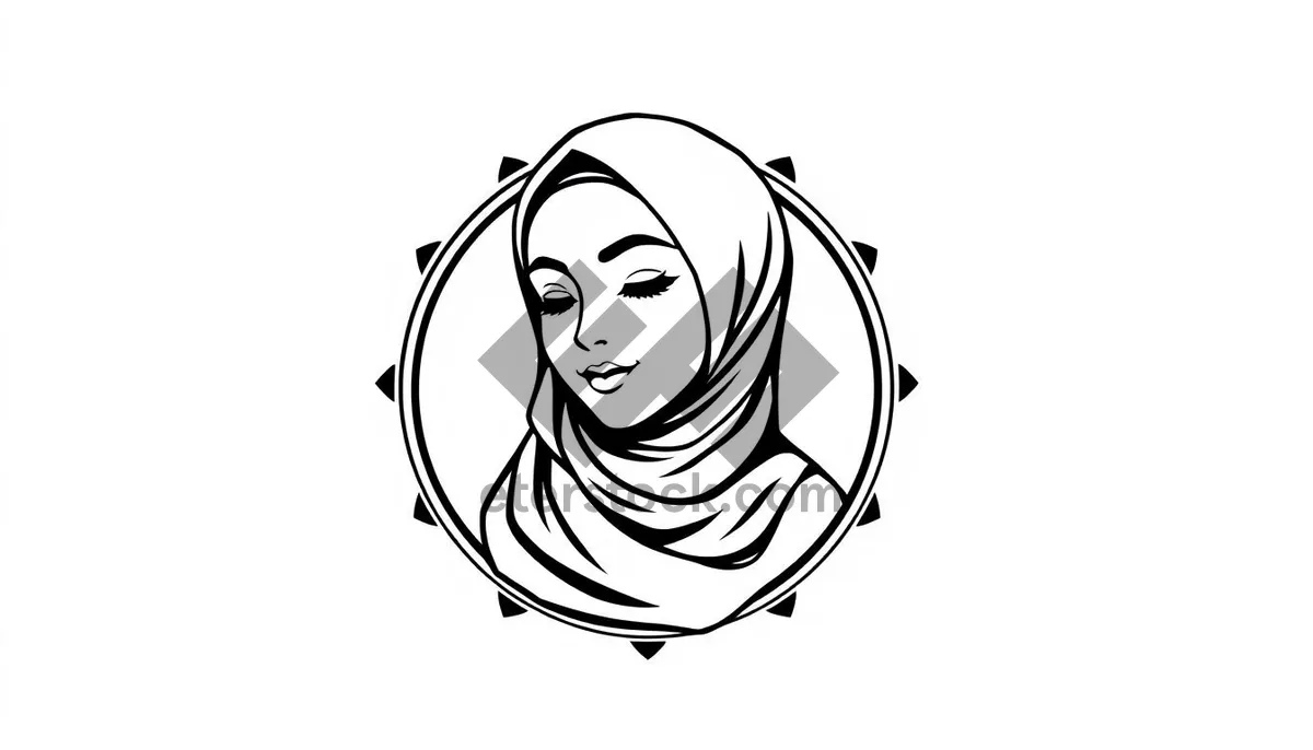Picture of Black Cartoon Housewife Haircut Clip Art Drawing