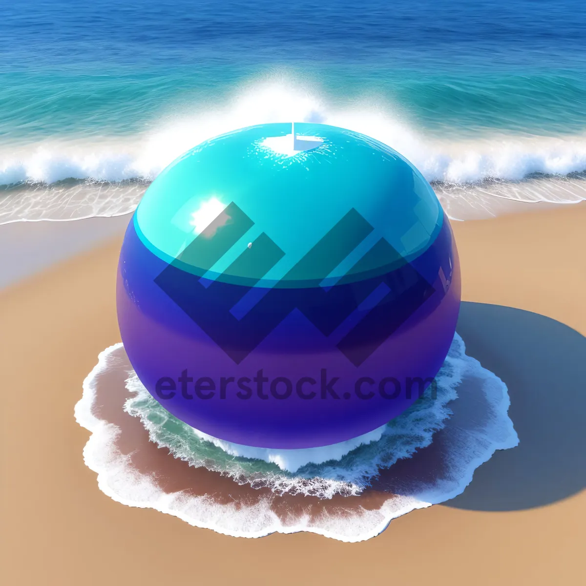 Picture of Sphere of Relief in Water World