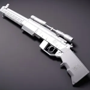 Desert Steel Pistol Handgun - Tactical Firearm Tool