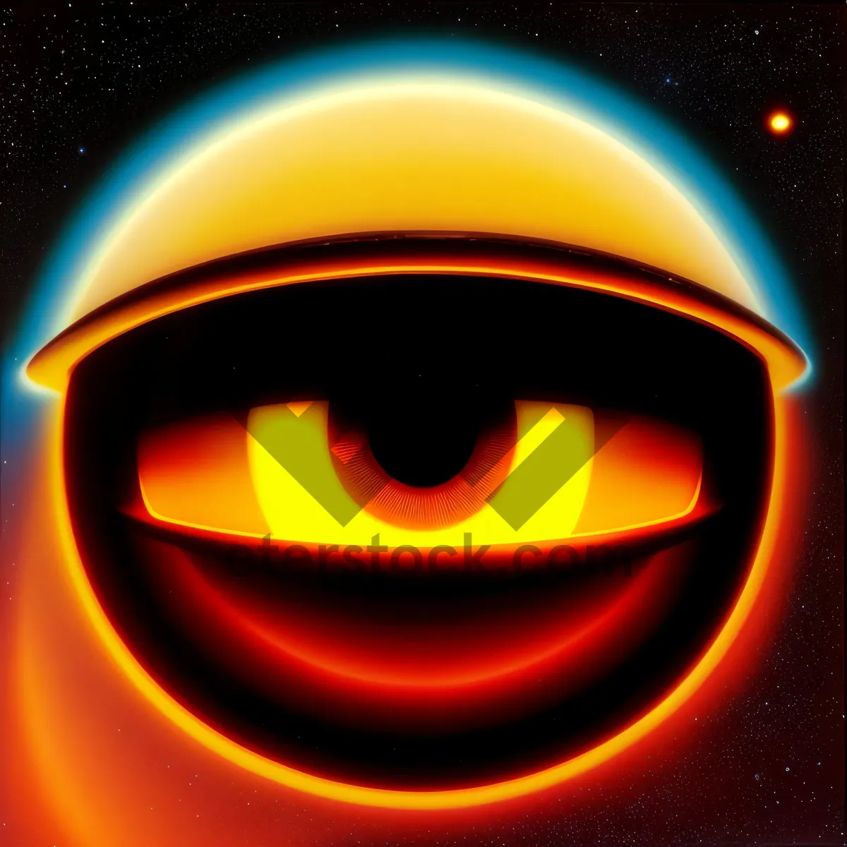 Picture of Fiery Pumpkin Glow - Fractal Design